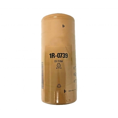 Partes de repuesto para motores de excavadoras Filtro universal 1R-0739 con papel de filtro y hierro