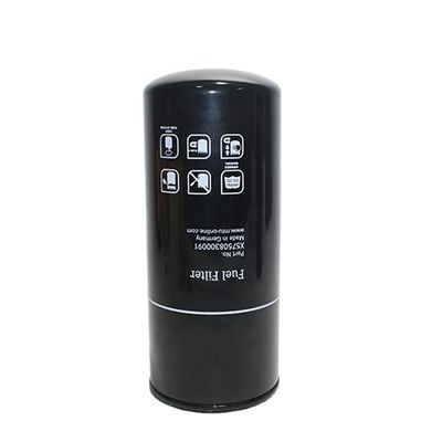 Componentes del motor del camión Elemento de filtro de combustible X57508300091 con papel de filtro y material de hierro