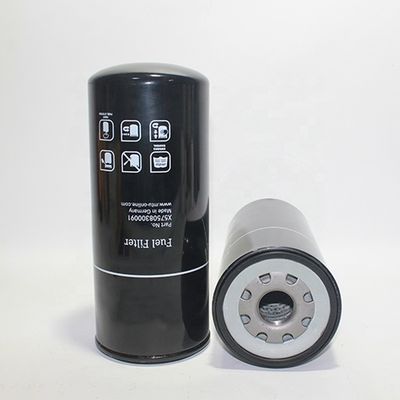 Componentes del motor del camión Elemento de filtro de combustible X57508300091 con papel de filtro y material de hierro