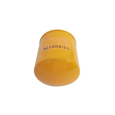 Función del filtro de aceite Polvo filtrado 02/800176 T6737 para partes de motores de excavadoras Hydwell