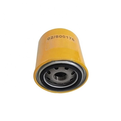 Función del filtro de aceite Polvo filtrado 02/800176 T6737 para partes de motores de excavadoras Hydwell