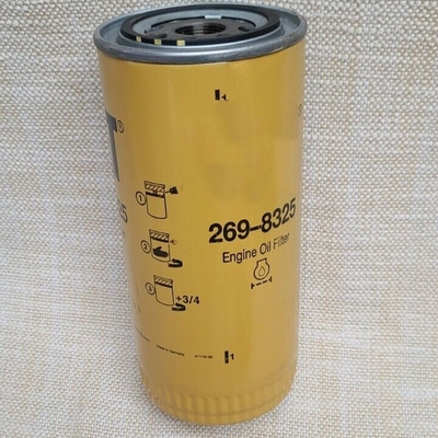 93*200mm Partes de motores de excavadoras Elemento de filtro de aceite de lubricante giratorio con NO. de origen 269-8325