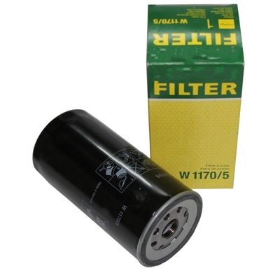 Filtro de aceite de lubricante giratorio para motores diesel de tractores W1170/5 P502596 AT277119 7381111 0011990