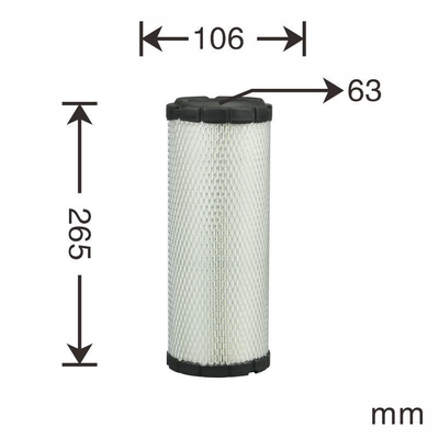 No OE P822858 Filtro de aire para excavadora P954603 P822769 P822858 para reparación y mantenimiento