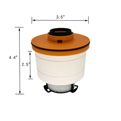 Norma 233900L070 Reemplazo del elemento del filtro del motor del combustible diesel para el año 1985-1988