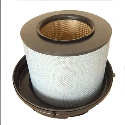 Elemento de filtro de aire de fibra de vidrio para camiones P785542/RS30065 Trabajos de construcción