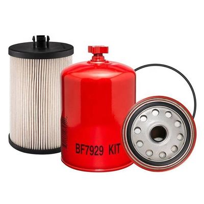 77*77*147 Tamaño Papel de filtro y filtro de combustible metálico para el conjunto de generadores BF7929