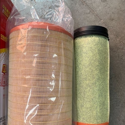Filtro de aire de elementos WG9725190102 R003668 para camiones y vehículos pesados