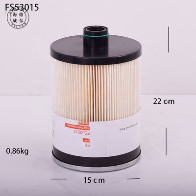 Filtro separador de agua y combustible P553015 68001 803418928 SN 40755 para excavadora Nombre de la pieza