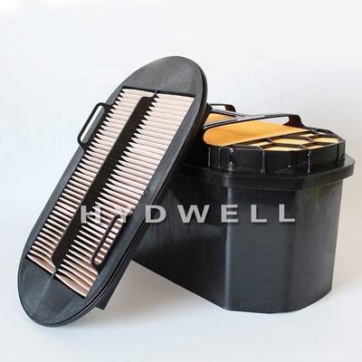 Componentes del motor Filtro de aire para excavadora 496-9841 496-9842 SA160098 de Chinese Hydwell