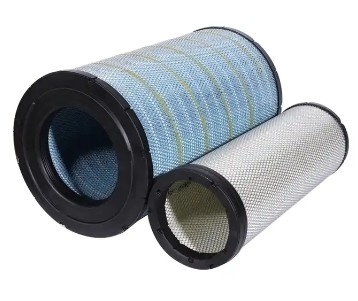 Otros filtros de aire de fibra de vidrio p777868 p777869 para camiones pesados
