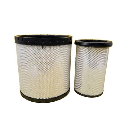 Pares de tractor Elemento de filtro de aire RE596317 RE596318 SA160143 SA160144 para excavadora