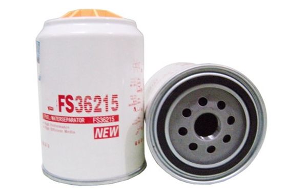 NO de la OE FS36215 Papel de filtro Filtro para separador de agua de combustible de hierro para FS36261 FS36217 FS19532