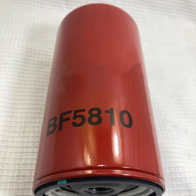 BF5810 23518482 Partes de excavadoras Filtro de combustible con tamaño estándar y papel de filtro de hierro