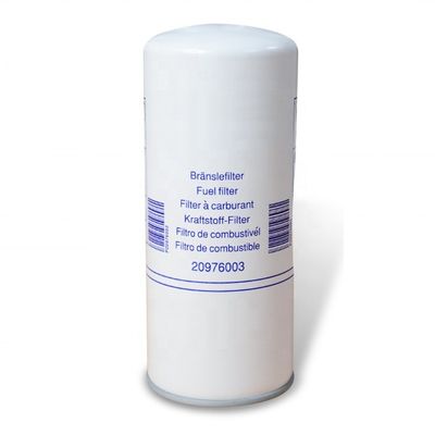 Filtro de aceite 3831236 217071314 20976003 20976003 22480372 8193841 con papel de filtro de hierro