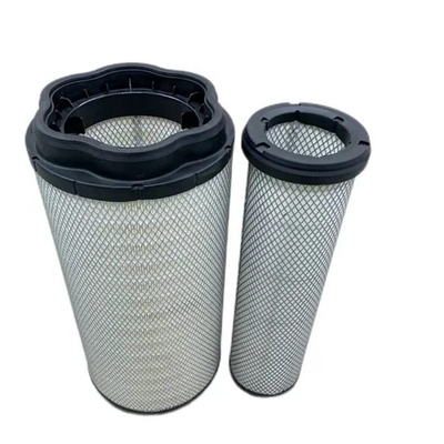 Papel de filtro Kit de filtro de aire para tractores excavadoras motores diesel Partes 17500251 17500253