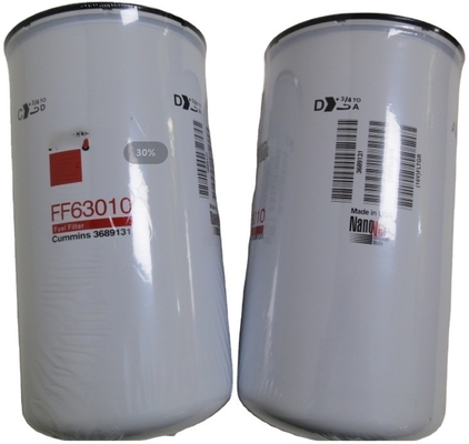 Fabricación de componentes para motores diesel FF63010 368913 RE574467 SN40768 Filtro de combustible