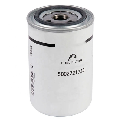 5802721728 Filtro de combustible hidráulico para tractores excavadoras