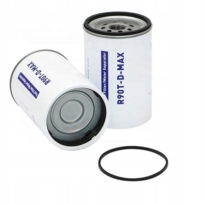 Separador de agua y combustible de papel de filtro de hierro para camiones con motores diésel Partes R90T-D-MAX SN909110