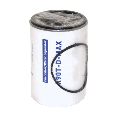 Separador de agua y combustible de papel de filtro de hierro para camiones con motores diésel Partes R90T-D-MAX SN909110