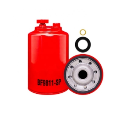 Separación de combustible y agua de los filtros de los motores diesel de los tractores