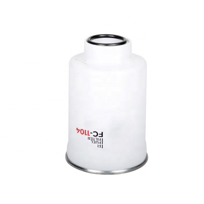 Partes de camiones ligeros FC-1104 Filtro separador de agua y combustible con material de papel de filtro de hierro