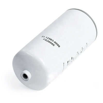 Filtro de combustible para excavadoras FS20086 para motores Partes 51.12503-0098 SN40921 Soporte de oniina