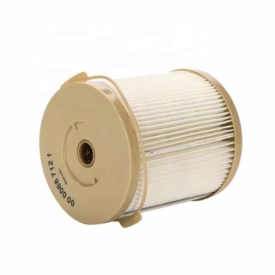 Papel de filtro usado para suministro de combustible Filtro para excavadoras de tractores Partes de motores diesel